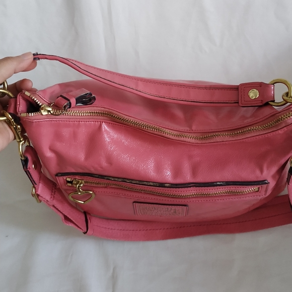 COACH Poppy Daisy liquid Gloss Hobo - Picture 9 of 17